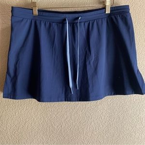 Outdoor Voices Navy Blue Tennis Skort Drawstring Sz XL
